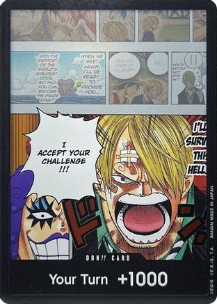 DON!! Card (Ivankov & Sanji) (Double Pack Set Vol. 3) [Wings of the Captain] Foil One Piece Single Bandai