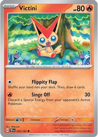 Victini (30) [SV: Temporal Forces] Pokemon Single Pokémon