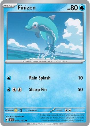 Finizen (48) [SV: Temporal Forces] Pokemon Single Pokémon