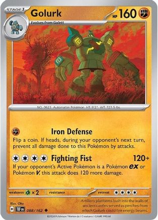 Golurk (88) [SV: Temporal Forces] Pokemon Single Pokémon