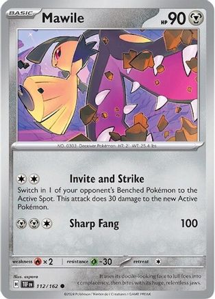 Mawile (112) [SV: Temporal Forces] Pokemon Single Pokémon