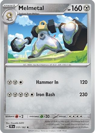 Melmetal (117) Holofoil [SV: Temporal Forces] Pokemon Single Pokémon