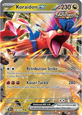 Koraidon ex (120) Holofoil [SV: Temporal Forces] Pokemon Single Pokémon