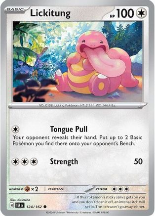 Lickitung - 124/162 (124)  [SV05 Temporal Forces]