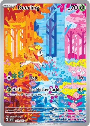 Deerling - 165/162 Holofoil [SV: Temporal Forces] Pokemon Single Pokémon