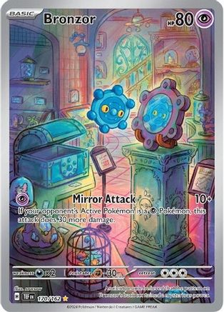 Bronzor - 170/162 Holofoil [SV: Temporal Forces] Pokemon Single Pokémon