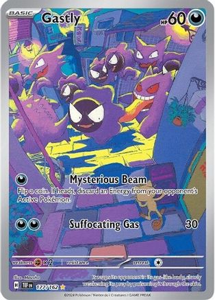 Gastly - 177/162 Holofoil [SV: Temporal Forces] Pokemon Single Pokémon