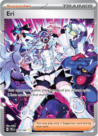 Eri - 210/162 Holofoil [SV: Temporal Forces] Pokemon Single Pokémon