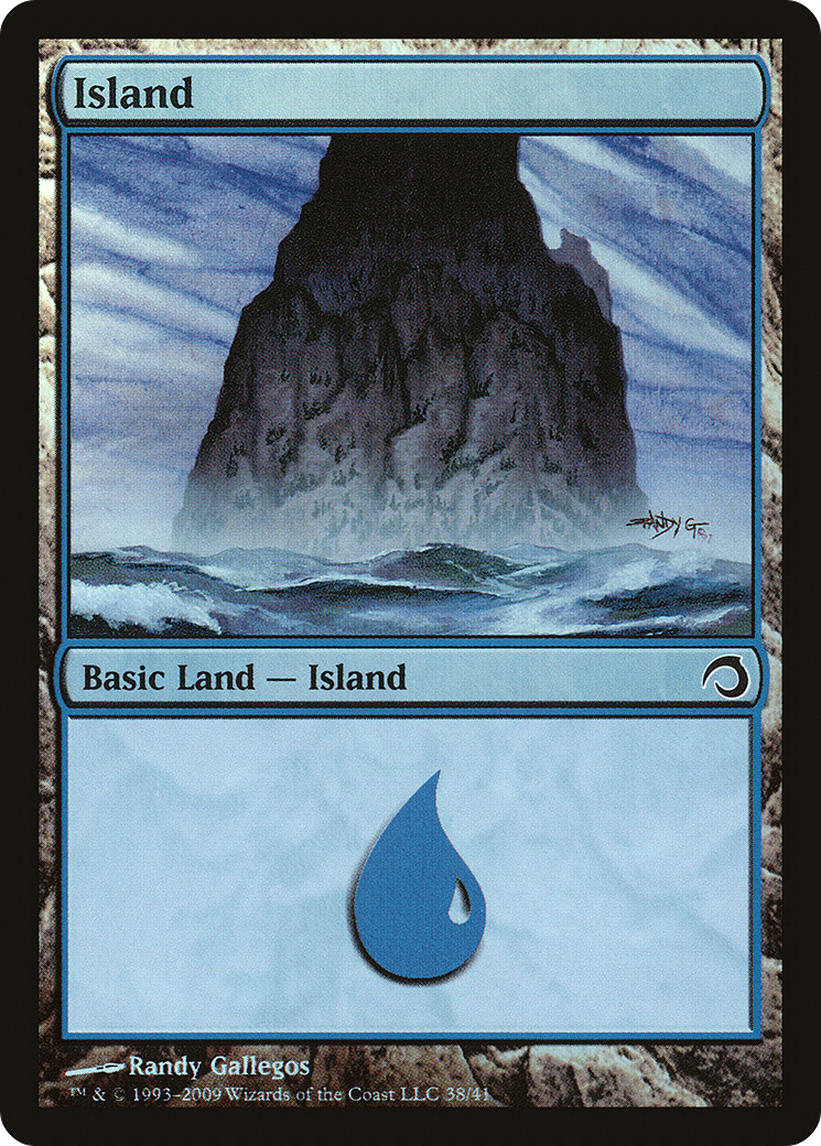 Island (PDS-038) [Misc] Premium Deck Series: Slivers Foil MTG Single Wizards of the Coast