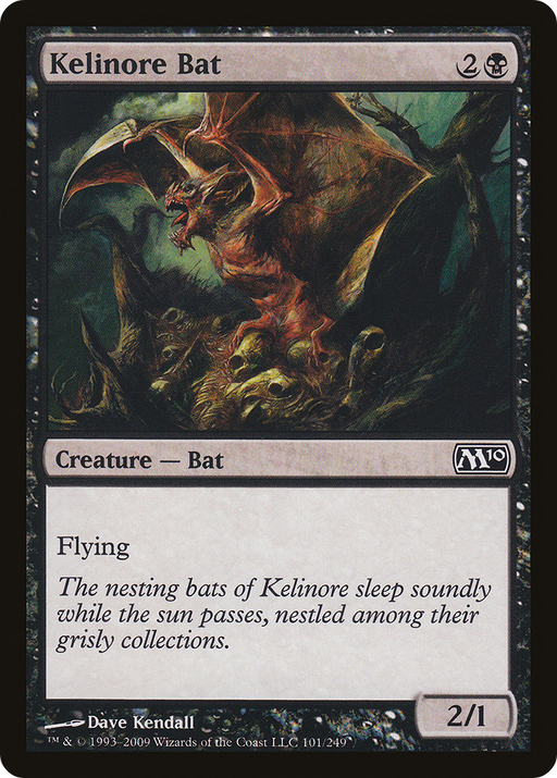 Kelinore Bat (M10-101) [Magic 2010] Foil MTG Single Wizards of the Coast