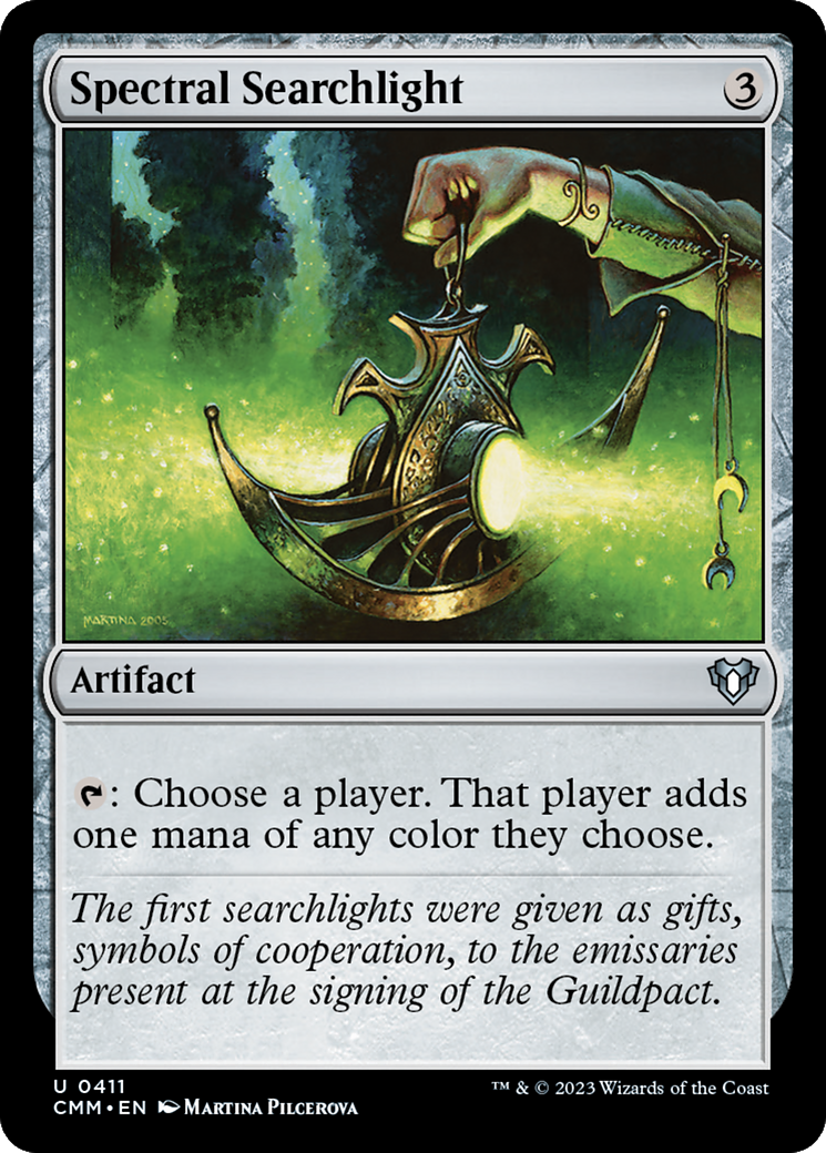 Spectral Searchlight (CMM-411) [Commander Masters] MTG Single Wizards of the Coast