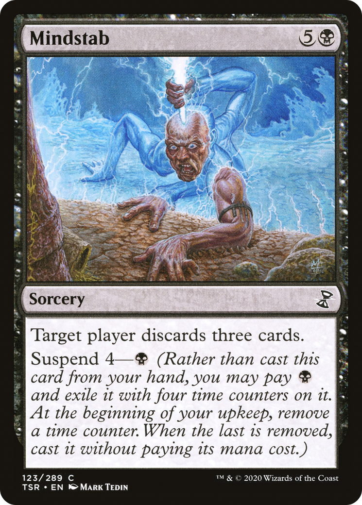 Mindstab (TSR-123) [Time Spiral Remastered] MTG Single Wizards of the Coast