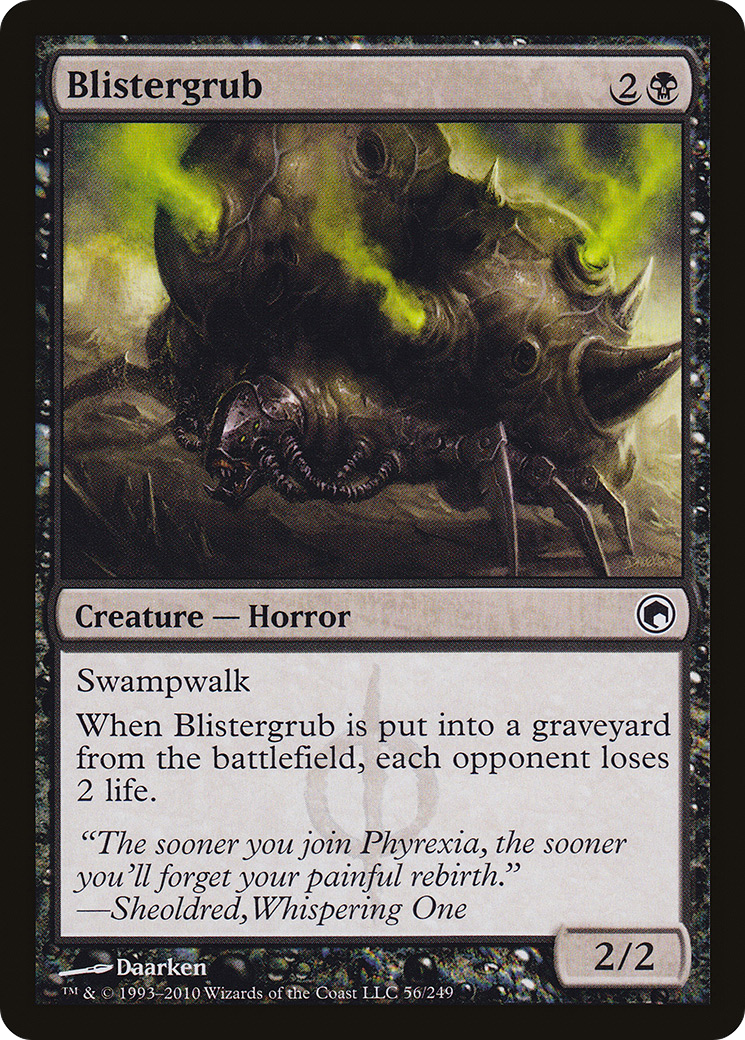 Blistergrub (SOM-056) [Scars of Mirrodin] MTG Single Wizards of the Coast