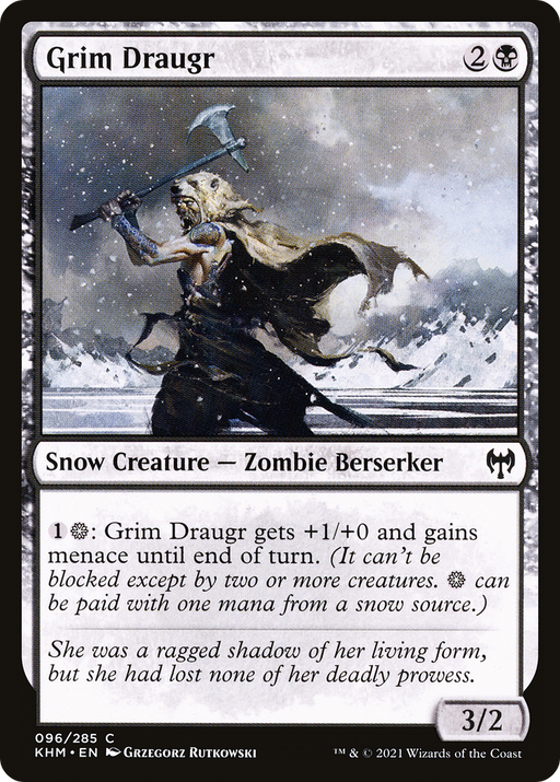 Grim Draugr (KHM-096) [Kaldheim] MTG Single Wizards of the Coast