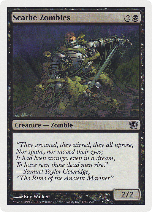 Scathe Zombies (9ED-160) [9th Edition] MTG Single Wizards of the Coast