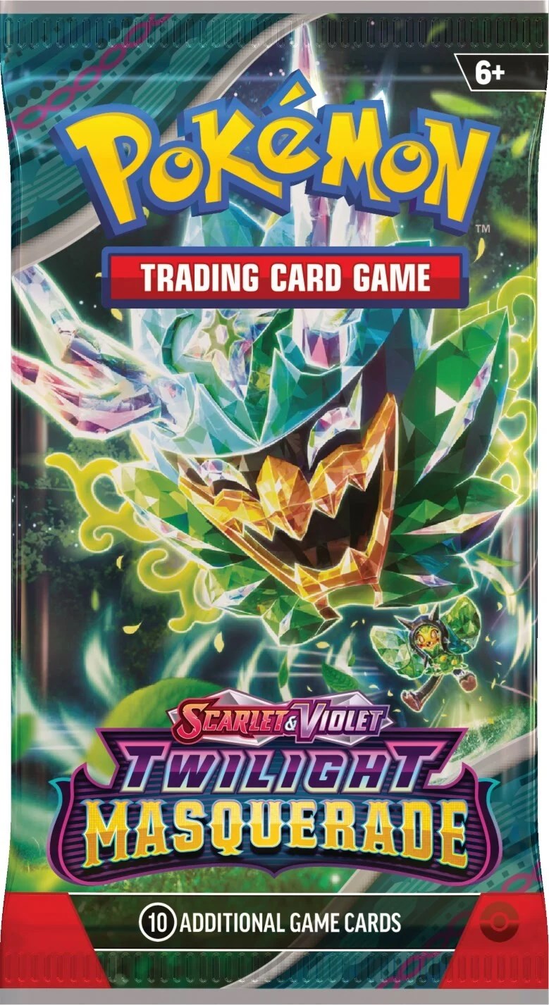 Pokémon Scarlet & Violet: Twilight Masquerade - Booster Pack Pokemon Sealed Pokémon   