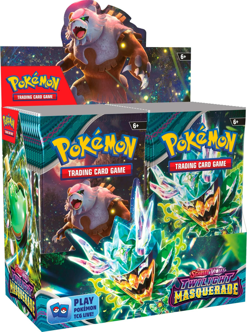 Pokémon Scarlet & Violet: Twilight Masquerade - Booster Box Pokemon Sealed Pokémon   