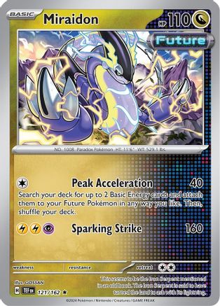 Miraidon - 121/162 [Misc: Deck Exclusives] Pokemon Single Pokémon