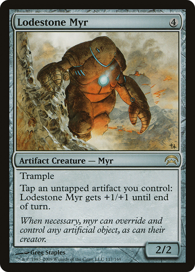 Lodestone Myr (HOP-117) [Misc] Planechase MTG Single Wizards of the Coast