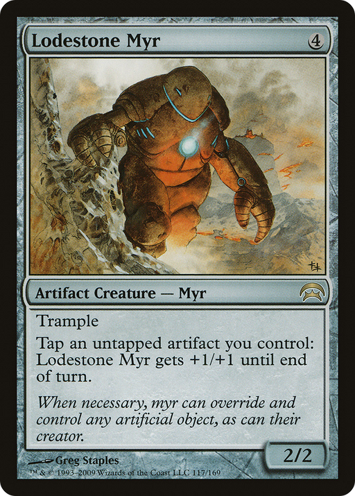 Lodestone Myr (HOP-117) [Misc] Planechase MTG Single Wizards of the Coast