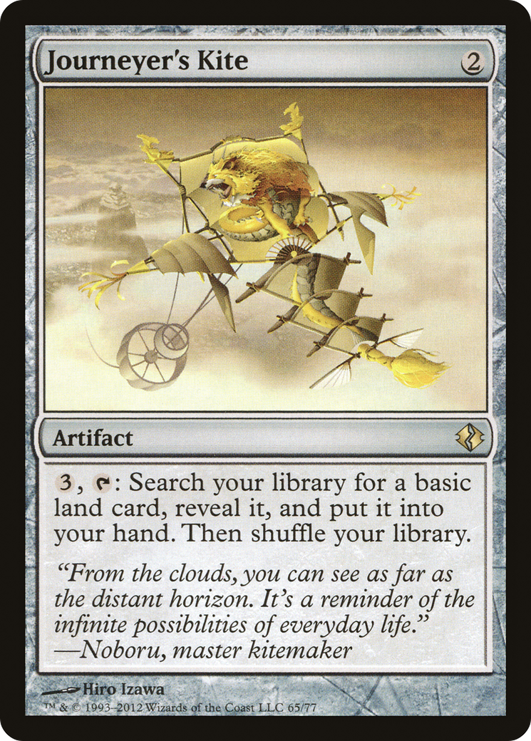 Journeyer's Kite (DDI-065) [Misc] Duel Decks: Venser vs. Koth MTG Single Wizards of the Coast