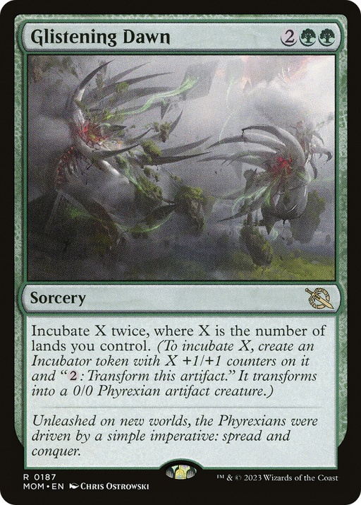 Glistening Dawn (MOM-187) [March of the Machine] MTG Single Wizards of the Coast