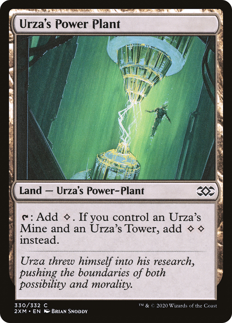 Urza's Power Plant (2XM-330) [Double Masters] Foil MTG Single Wizards of the Coast