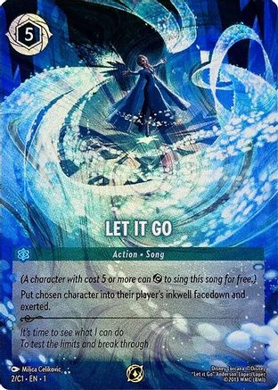 Let It Go (2) [Disney Lorcana Promo Cards] Holofoil Lorcana Single Disney