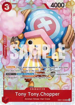 Tony Tony.Chopper (EB01-006) [Extra Booster: Memorial Collection] Foil One Piece Single Bandai