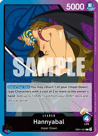 Hannyabal (EB01-021) [Extra Booster: Memorial Collection] One Piece Single Bandai
