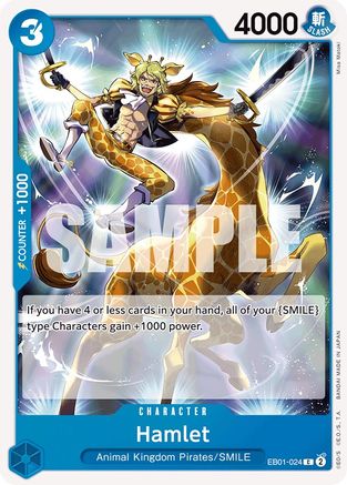 Hamlet (EB01-024) [Extra Booster: Memorial Collection] One Piece Single Bandai
