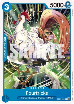 Fourtricks (EB01-025) [Extra Booster: Memorial Collection] One Piece Single Bandai