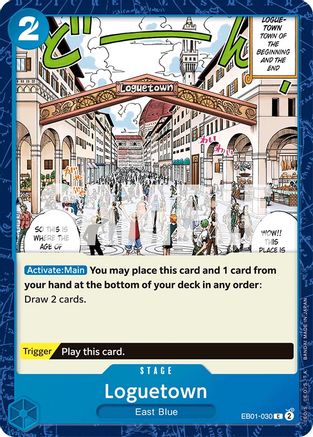 Loguetown (EB01-030) [Extra Booster: Memorial Collection] One Piece Single Bandai