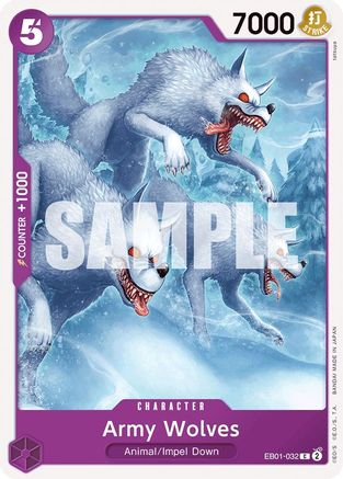 Army Wolves (EB01-032) [Extra Booster: Memorial Collection] One Piece Single Bandai