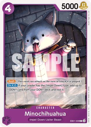 Minochihuahua (EB01-036) [Extra Booster: Memorial Collection] One Piece Single Bandai