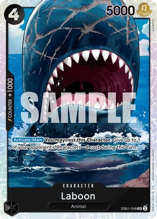 Laboon (048) (EB01-048) [Extra Booster: Memorial Collection] Foil One Piece Single Bandai