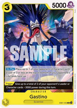 Gastino (EB01-053) [Extra Booster: Memorial Collection] One Piece Single Bandai