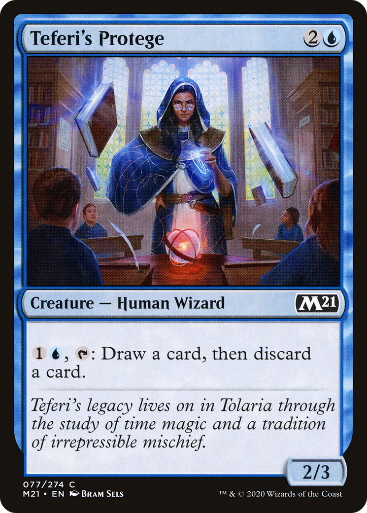 Teferi's Protege (M21-077) [Core Set 2021] Foil MTG Single Wizards of the Coast