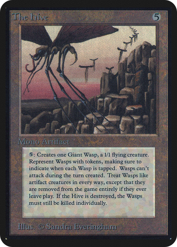 The Hive (LEA-) [Oldschool] Limited Edition Alpha MTG Single Wizards of the Coast