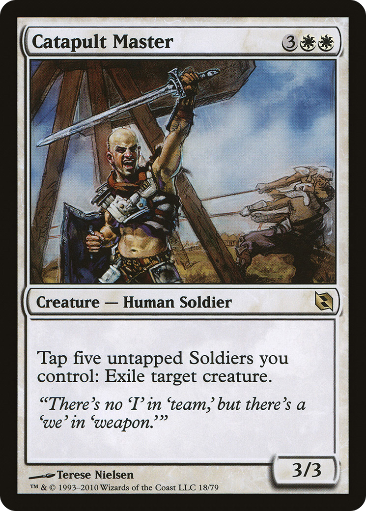 Catapult Master (DDF-018) [Misc] Duel Decks: Elspeth vs. Tezzeret MTG Single Wizards of the Coast