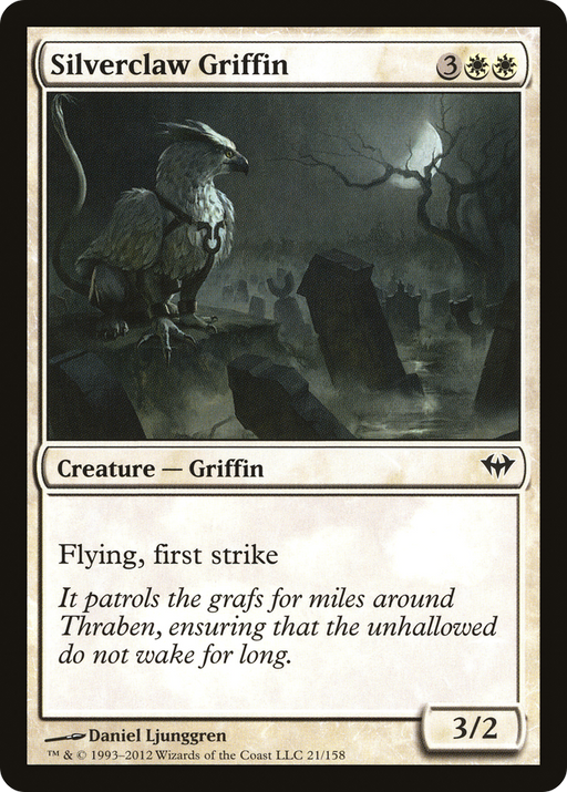 Silverclaw Griffin (DKA-021) [Dark Ascension] MTG Single Wizards of the Coast