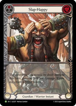 Slap-Happy [LGS257] (Promo)  Rainbow Foil Flesh And Blood Single Flesh And Blood   