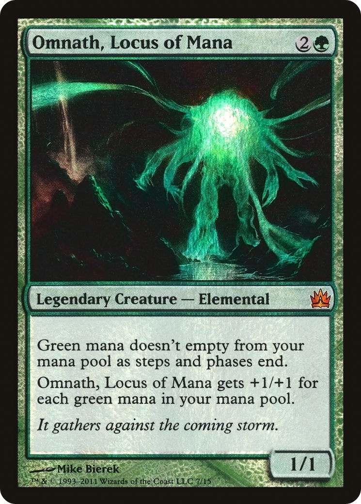 Omnath, Locus of Mana (V11-) [Misc] From the Vault: Legends Foil MTG Single Wizards of the Coast