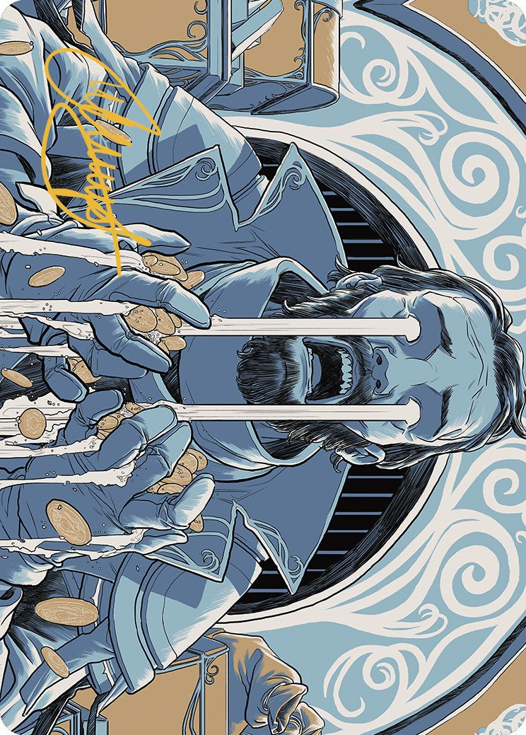 Archive Trap Art Card (Gold-Stamped Signature) [Art Series] Outlaws of Thunder Junction MTG Single Magic: The Gathering
