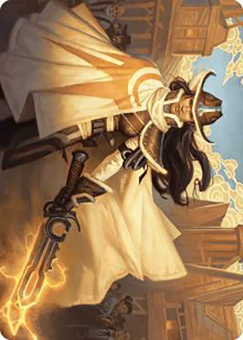 Omenport Vigilante Art Card [Art Series] Outlaws of Thunder Junction MTG Single Magic: The Gathering