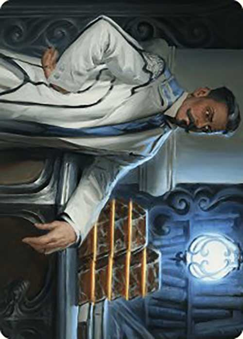 Baron Bertram Graywater Art Card [Art Series] Outlaws of Thunder Junction MTG Single Magic: The Gathering