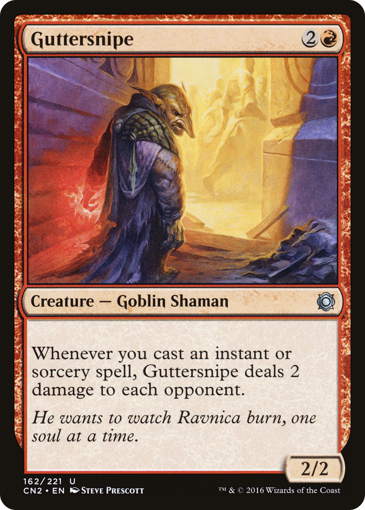 Guttersnipe (CN2-162) [Conspiracy: Take the Crown] Foil MTG Single Wizards of the Coast
