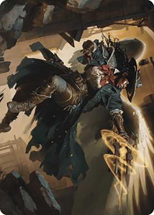 Archangel of Tithes Art Card [Art Series] Outlaws of Thunder Junction MTG Single Magic: The Gathering