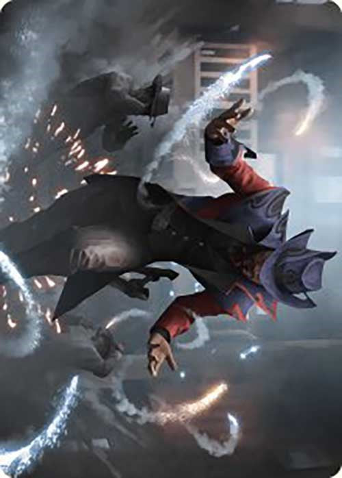 Razzle-Dazzler Art Card [Outlaws of Thunder Junction Art Series] MTG Single Magic: The Gathering   