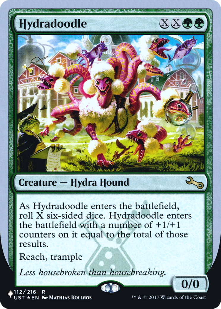Hydradoodle (LIST-036) [Mystery Booster] The List (Unfinity Foil Edition) Foil MTG Single Wizards of the Coast